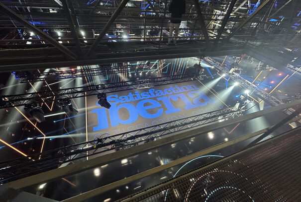 RTVE - The Floor - Satisfaction Iberia - Plato - LED - Claves técnicas