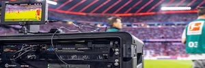 Riedel estrena los sistemas Easy5G y RefCam Live en un partido de la Bundesliga
