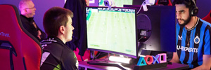La ePro League de DAZN, producida desde un estudio de 1000 m2 equipado con Blackmagic