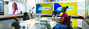 Así es Radio 47, la primera instalación híbrida basada en IP y automatizada de África