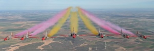 Grup Mediapro prepara una producción de altura para la exhibición aérea Aire 25