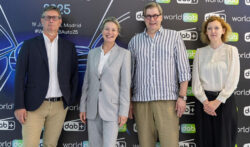 WorldDAB Automotive 2025 - Madrid - Tobias Nielsen Jacqueline Bierhorst Stefan Möller y Edita Kudlacova