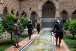 Tournage d'El Cautivo (Photo: Lucía Faraig)