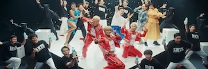 La productora japonesa ROM graba un spot de Green Da Ka Ra con Blackmagic Pyxis 6K