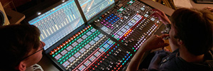 Lawo mc²56 transforma el estudio de grabación de la Universidad de Medios de Stuttgart