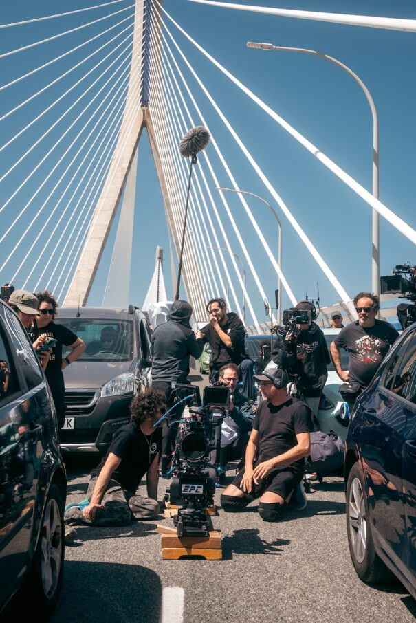 Rodaje de Tierra de nadie (Foto: Marina Caputo)