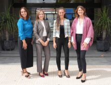 De izquierda a derecha: Rocío Vicente, María Medina, Sonsoles Medina y Rossana Rompato (Medina Media)