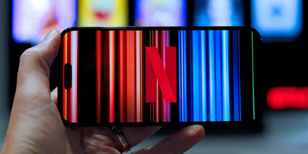 Netflix IA Generativa logo móvil