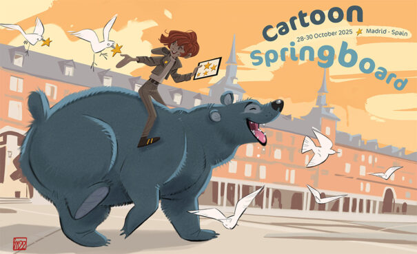 Cartoon Springboard - Madrid