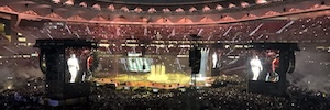 Sony y Visual Media España integran el cine digital en la producción multicámara del concierto de Dellafuente