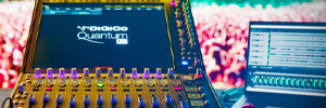 Digico launches the quantum112, a Flypack console with 12 faders and a 17 -inch touch screen