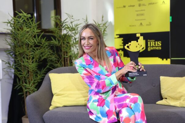 Luján Argüelles presentará los Premios Iris Games 2025
