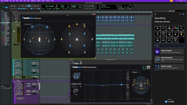 Pro Tools 2025.10 ofrece compatibilidad nativa con 360 Reality Audio