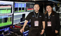 Wisycom - Rodrigo Ramírez and Mariela Barto - Stage Servicios - Viña Del Mar Festival