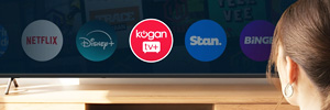 La nueva plataforma FAST Kogan TV+ da sus primeros pasos con Amagi