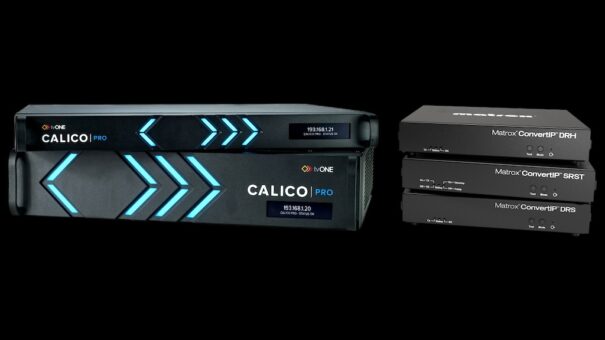 TvOne Calico Pro con la serie Matrox ConvertIP 