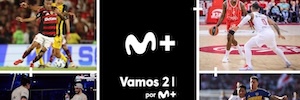 Movistar Plus+ refuerza su oferta deportiva con el lanzamiento de Vamos 2 por M+ Movistar Plus+ refuerza su oferta deportiva con el lanzamiento de Vamos 2 por M+