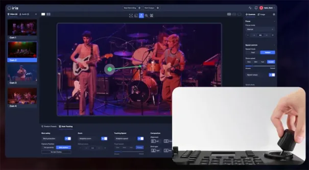 Audinate - Iris - PTZ - UI