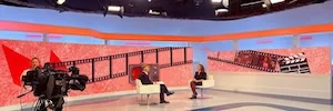 El estudio A3 de RTVE en Torrespaña integra pantallas Alfalite Neopix