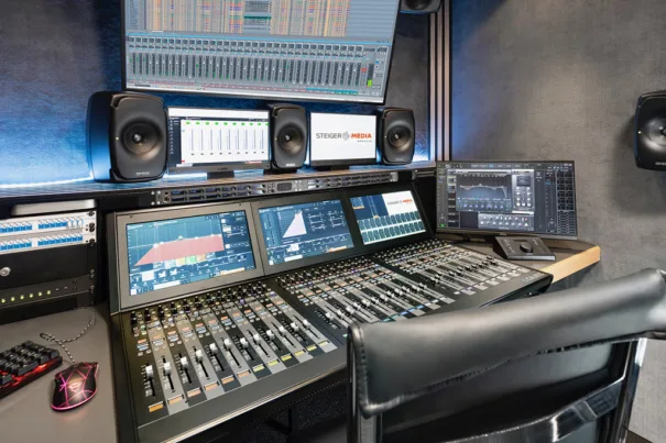 Calrec - Steiger Media - Unidad móvil