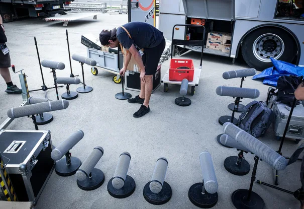 Sonido - Partidos fútbol - Baku 2019 - (Foto: Mediapro)