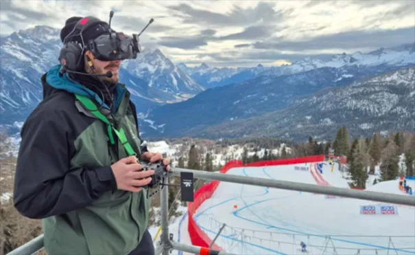 JJ. OO. Milán-Cortina - Dron - Drones - (Foto: OBS)