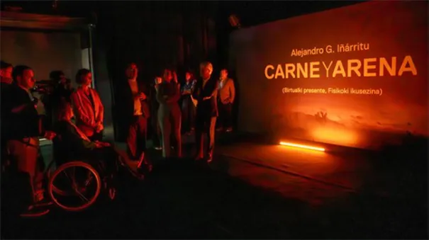 EITB - Iñárritu - Chair et sable