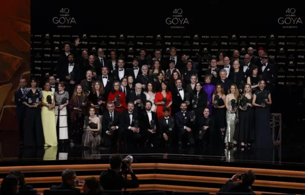 Winners of the 40th Goya Awards (Photo: Miguel Córdoba / Academia Cine)