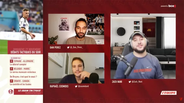 BCE - Holovox - L'Equipe - Salon Tactique