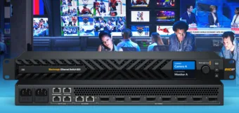 Blackmagic - NAB 2026 - Ethernet Switch 820