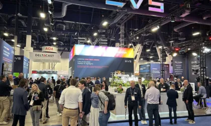 EVS at NAB 2026 (Photo: Xavier de Vynck/EVS/LinkedIn)