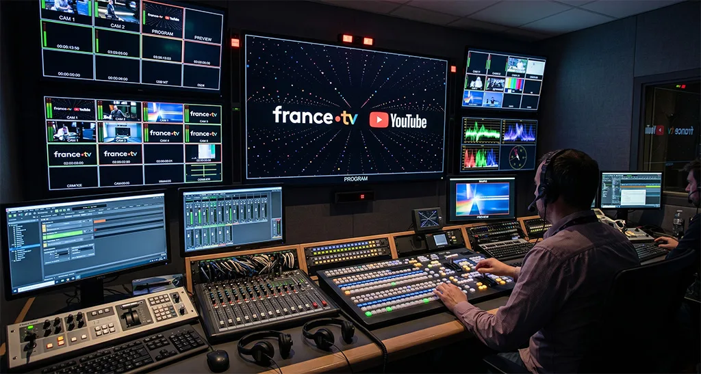 France TV Youtube alianza - Imagen IA