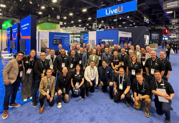LiveU en NAB 2026 (Foto: Ken Rubin/Actus/LiveU/LinkedIn)