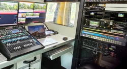 AJA - Sun Broadcast - Dayalbagh - Unidad móvil