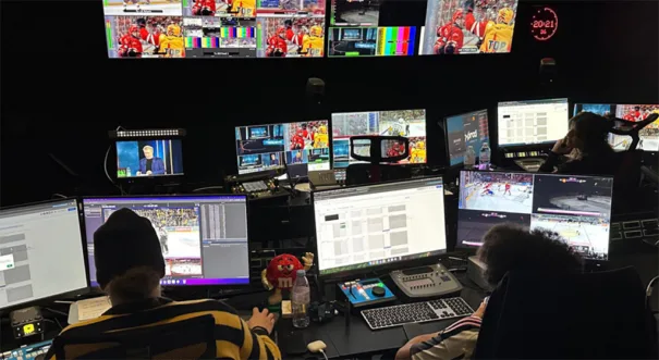 Blackmagic - Videohub - La Télé - National League Hockey