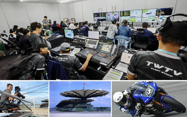 Ikegami - Two Wheels Motor Racing Cameras