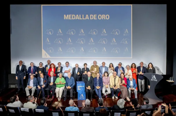 Medallas de Oro 2026 (Foto: Alberto Ortega - Academia de Cine)