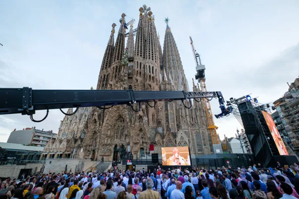 3Cat - Sagrada Familia - Fujifilm - Sony - (Foto:  Guillem Calatrava / Fujifilm / 3Cat)