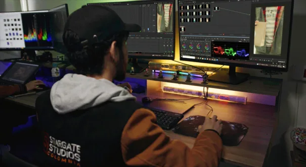 Blackmagic - DaVinci Resolve - Stargate Studios Colombia - Microdramas vertical