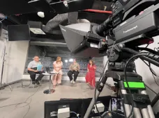 Cobertura de TBS en la visita del papa en Madrid