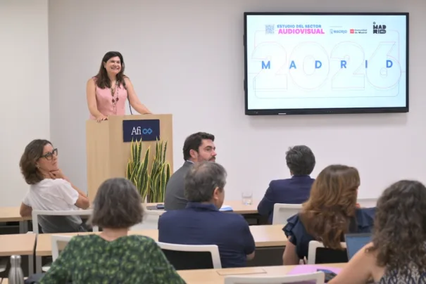Presentación Estudio del Sector Audiovisual de Madrid 2026 (Clúster Audiovisual de Madrid)