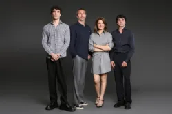 De izda. a dcha. Javier Calvo, Jorge Pezzi, Cristina Ramos y Javier Ambrossi (Suma Content)