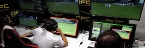 El VAR llega al fútbol del Pacífico con una arquitectura remota basada en tecnología LiveU