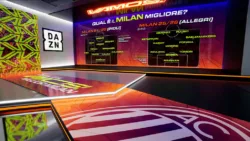WTVision - DAZN Italia - 虚拟布景