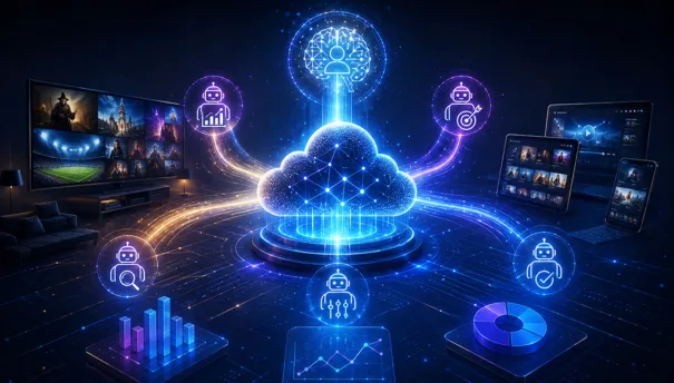 Warner Bros. Discovery - AWS - IA agéntica - Publicidad