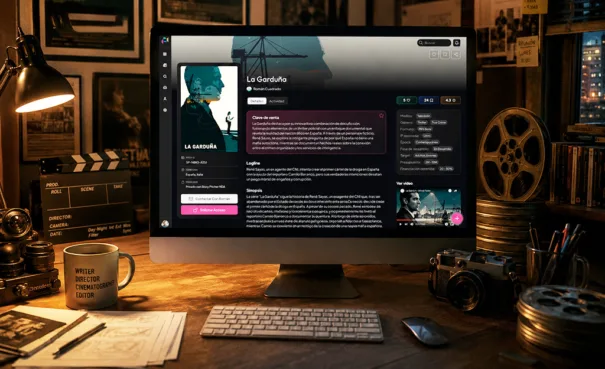 Academia de TV - Televisión - Story Pitcher - UI