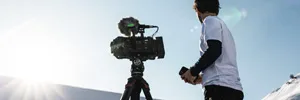 ‘Kick’: las oportunidades de rodar en las cumbres nevadas de los Alpes con Blackmagic