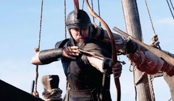 Rodaje de La Odisea en IMAX (Foto: Melinda Sue Gordon—Universal Pictures)