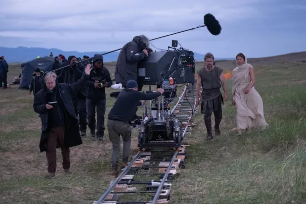 Rodaje de La Odisea en IMAX (Foto: Melinda Sue Gordon—Universal Pictures)