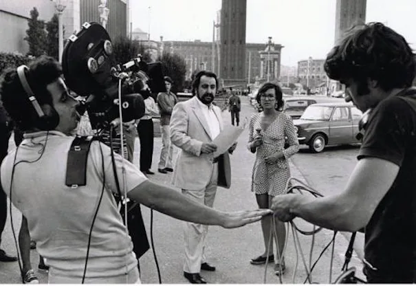 Rosa María Calaf en Barcelona en 1973